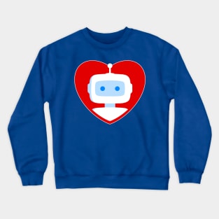 Modbot love Crewneck Sweatshirt